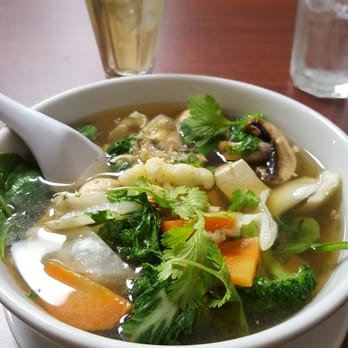 Go Vegan - This taste as fresh and delicious as it looks. I was told the veg broth is a 6 hr process to make. Iced green tea in back - Vegan Near Me - Antioch, California Go Vegan - This taste as fresh and delicious as it looks. I was told the veg broth is a 6 hr process to make. Iced green tea in back - Vegan Near Me - Antioch, California