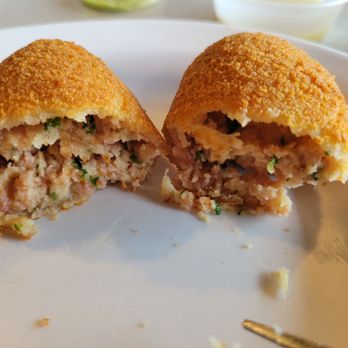 La Floridita - Inside a papa rellena - Bakeries Near Me - Beaverton, Oregon La Floridita - Inside a papa rellena - Bakeries Near Me - Beaverton, Oregon