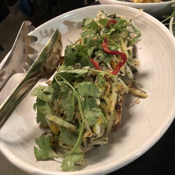 Wild Ginger - Tofu Rojak Salad Dinner - Wine Bars Near Me - Bellevue, Washington