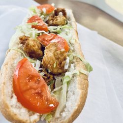 The District Deli - Fried Shrimp Poboy