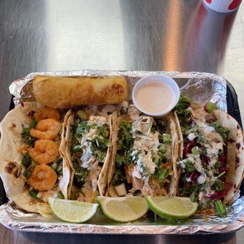 Char - Shrimp Taco, Steak Taco, Chicken Taco, Black Bean Taco - Asian Fusion Near Me - Grand Rapids, Michigan