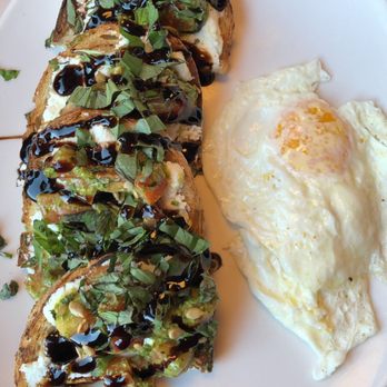 Silver Diner - Bruschetta with Eggs, may be they look good but they are inedible with the exaggerated amount of cheese, balsamic, pesto and basil on it. - Diners Near Me - Woodbridge, Virginia Silver Diner - Bruschetta with Eggs, may be they look good but they are inedible with the exaggerated amount of cheese, balsamic, pesto and basil on it. - Diners Near Me - Woodbridge, Virginia