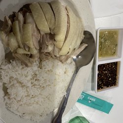 Hong's Cafe - Ginger chicken with scallions