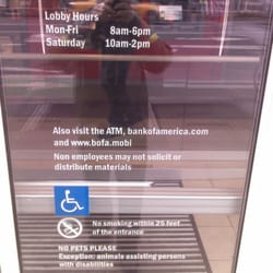 Bank of America Financial Center - Hours of operation...