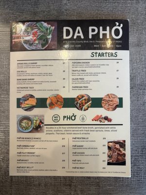 Menu photo 1 DA PHO Pleasant Grove, UT