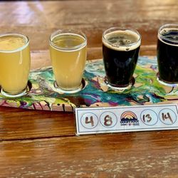Goofy Foot Taproom & Brewery - Come for the beer stay for the flight boards!