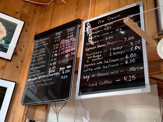Menu photo 5 Captain Davey's Ice Cream & Espresso Bodega Bay, CA
