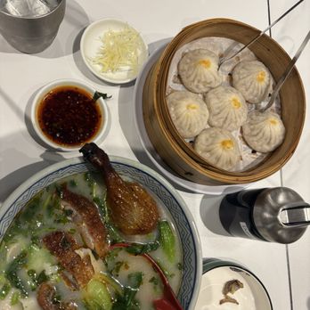 Kung Fu Kitchen - Crab & pork soup dumplings + duck hand-pulled noodles - Noodles Near Me - New Haven, Connecticut