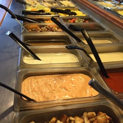 Demetrio's Family Restaurant - Large Salad bar!