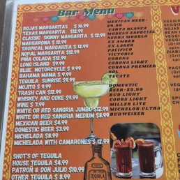 Tacos Rojas - The Menu. - menu - Mexican Near Me - Roanoke, Virginia