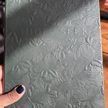 HIDE+SEEK - Menu - New American Near Me - Chicago, Illinois