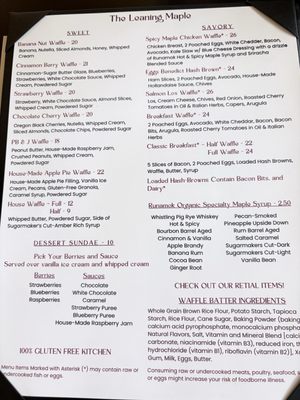 Menu photo 3 The Leaning Maple Olympia, WA Menu photo 3 The Leaning Maple Olympia, WA