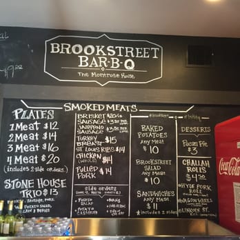 Brookstreet Bar-B-Que - Menu! - Barbeque Near Me - Houston, Texas