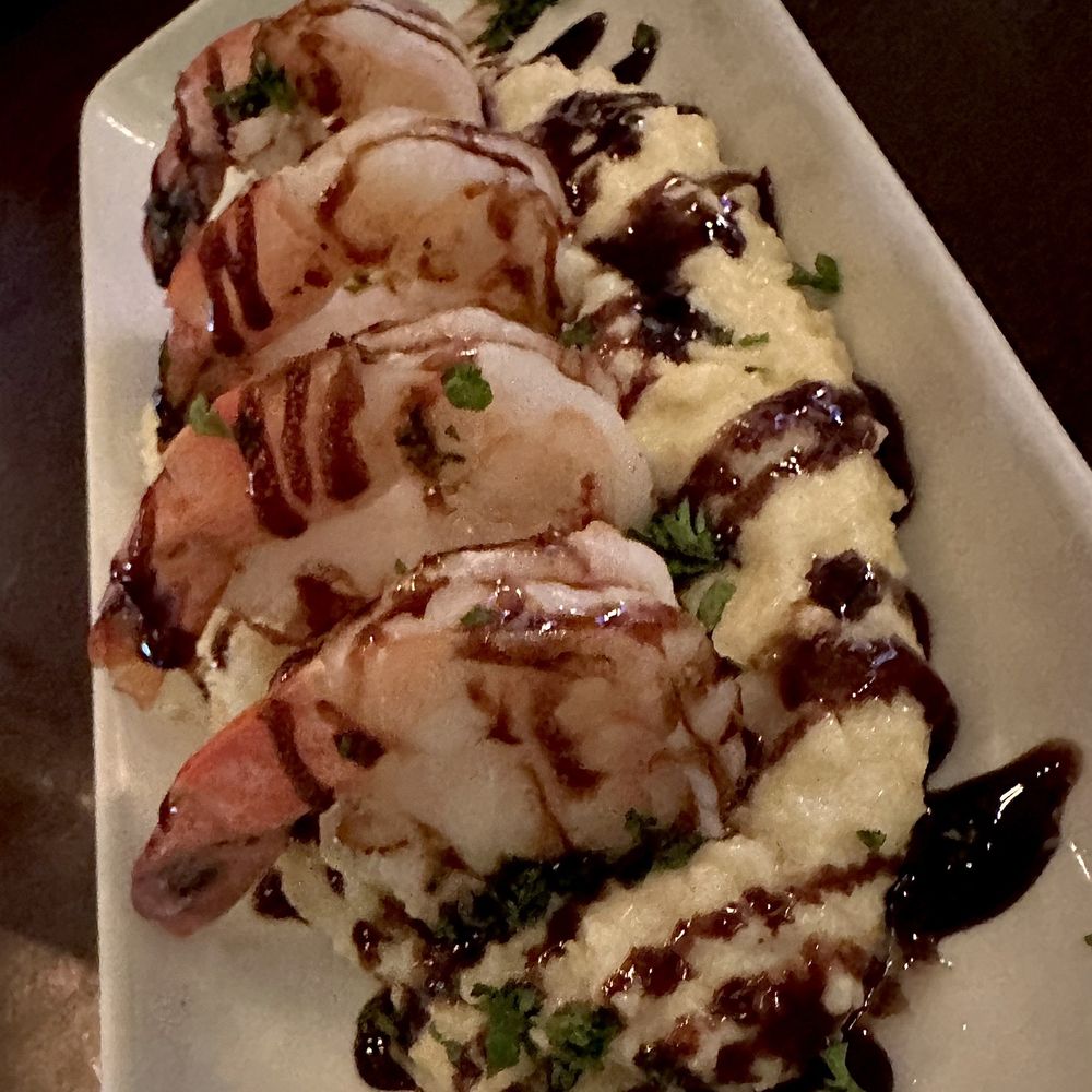 Corktree Cellars - Shrimp & polenta Tapa - New American Near Me - Carpinteria, California