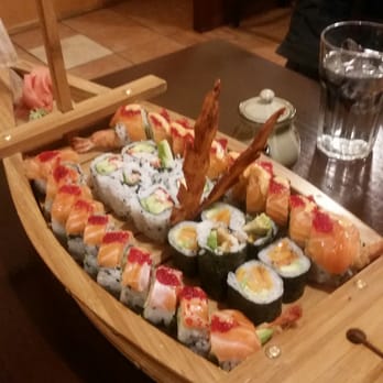 Gonoe Sushi - See the review description!  Red Dragon & Las Vegas (outside) & Spicy California & Avacado / Cucumber inside.   delicious! - Sushi Bars Near Me - Toronto, Ontario