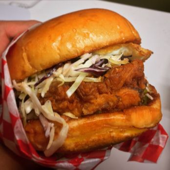 Frying Pan Food Truck - Spicy fried Chicken Burger with Egg - Food Trucks Near Me - Vancouver, British Columbia Frying Pan Food Truck - Spicy fried Chicken Burger with Egg - Food Trucks Near Me - Vancouver, British Columbia