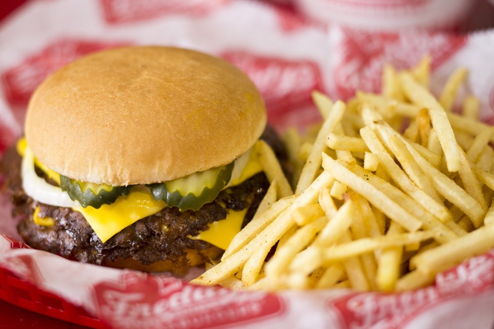 Food from Freddy's Frozen Custard & Steakburgers