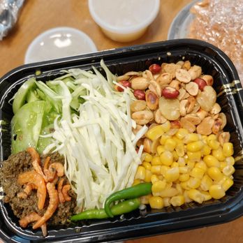Sophie’s Rangoon Kitchen - Tea leaf salad (laphet tote) - Burmese Near Me - Elmhurst, New York Sophie’s Rangoon Kitchen - Tea leaf salad (laphet tote) - Burmese Near Me - Elmhurst, New York