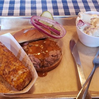 Mark's Feed Store - The corn and potato salad are AMAZING!! - Barbeque Near Me - Louisville, Kentucky Mark's Feed Store - The corn and potato salad are AMAZING!! - Barbeque Near Me - Louisville, Kentucky