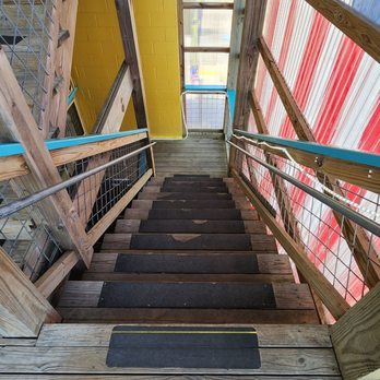 Dan B Murphy's Restaurant & Bar - Stairs down from upstairs where bathrooms are. - Bars Near Me - Bay Saint Louis, Mississippi
