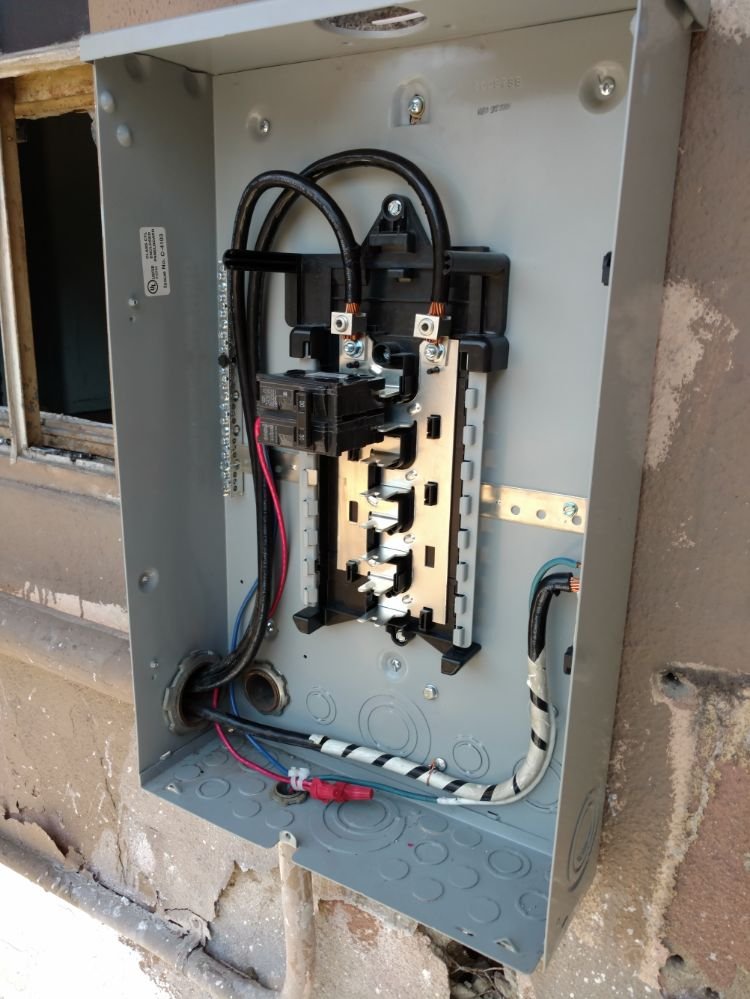 Slide of Pre Flight Electrical Service