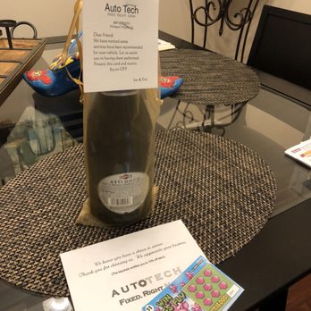 Autotech Auto Repair - Very nice thank you gifts! - Auto Repair Near Me - Arlington Heights, Illinois Autotech Auto Repair - Very nice thank you gifts! - Auto Repair Near Me - Arlington Heights, Illinois