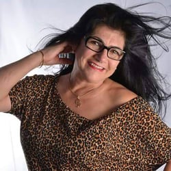 Bia sapataria - Bia, a proprietária.