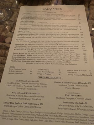 Menu photo 7 Halyards Restaurant Saint Simons Island, GA