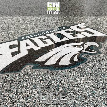 DCE Flooring, LLC - Garage Flooring for the Philadelphia Eagles. - Flooring Near Me - Bristol, Pennsylvania