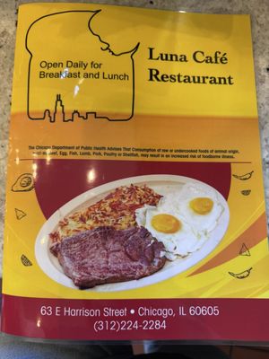 Menu photo 2 Lasalle Cafe Luna Chicago, IL