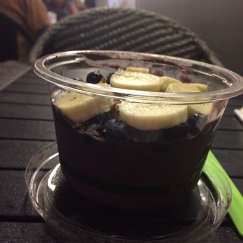 South Block - Half full acai bowl with very little granola and 1/3 a banana on top - Juice Bars & Smoothies Near Me - Washington, DC, District of Columbia South Block - Half full acai bowl with very little granola and 1/3 a banana on top - Juice Bars & Smoothies Near Me - Washington, DC, District of Columbia