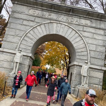 Camp Randall Stadium - Classic "Camp Randall" archway - Stadiums & Arenas Near Me - Madison, Wisconsin