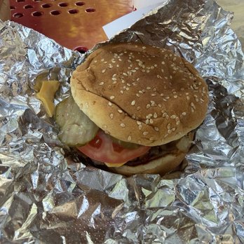Five Guys - Little Bacon Cheeseburger - Burgers Near Me - Smyrna, Georgia