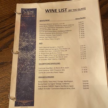Sofia's Kitchen Bar - This is the wine by the glass. - American Near Me - Lakewood, Ohio Sofia's Kitchen Bar - This is the wine by the glass. - American Near Me - Lakewood, Ohio