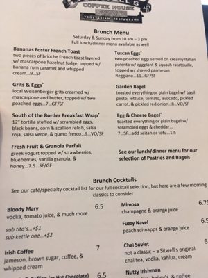 Menu photo 3 Sitwell's Coffeehouse Act II Cincinnati, OH Menu photo 3 Sitwell's Coffeehouse Act II Cincinnati, OH
