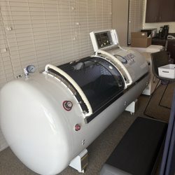 Hyperbaric Med Spa - One of two hyperbaric oxygen chamber