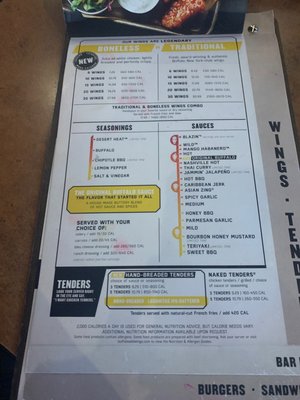 Menu photo 1 Buffalo Wild Wings South Jordan, UT Menu photo 1 Buffalo Wild Wings South Jordan, UT