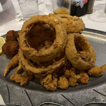 Mike Anderson's - Gonzales - Seafood Platter is massive with enough food to feed 3 people. - Seafood Near Me - Gonzales, Louisiana