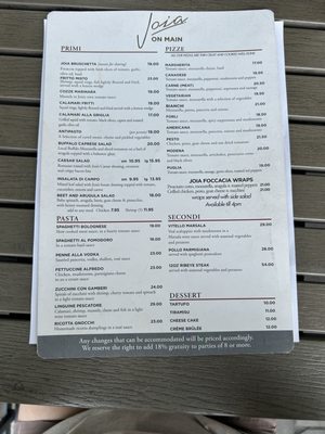 Menu photo 2 Joia on Main Newmarket, ON Menu photo 2 Joia on Main Newmarket, ON