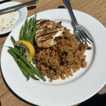 Cobalt - Catch of the Day: Amberjack grilled - Seafood Near Me - Orange Beach, Alabama Cobalt - Catch of the Day: Amberjack grilled - Seafood Near Me - Orange Beach, Alabama