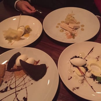 Uchi Houston - All four desserts - Sushi Bars Near Me - Houston, Texas Uchi Houston - All four desserts - Sushi Bars Near Me - Houston, Texas
