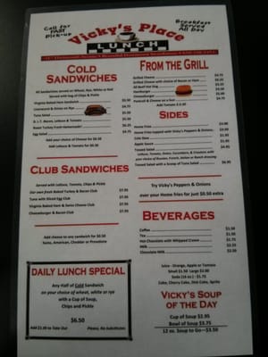 Menu photo 5 Vicky's Place Swarthmore, PA Menu photo 5 Vicky's Place Swarthmore, PA