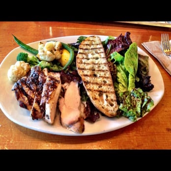 Tender Greens - Salt & Pepper Chicken w/ Grilled Veggies and Salad - New American Near Me - Pasadena, California Tender Greens - Salt & Pepper Chicken w/ Grilled Veggies and Salad - New American Near Me - Pasadena, California