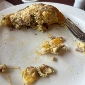 The Original Pancake House - Two of us could not finish this huge and delicious omelette. We tried. - Breakfast & Brunch Near Me - Plano, Texas The Original Pancake House - Two of us could not finish this huge and delicious omelette. We tried. - Breakfast & Brunch Near Me - Plano, Texas