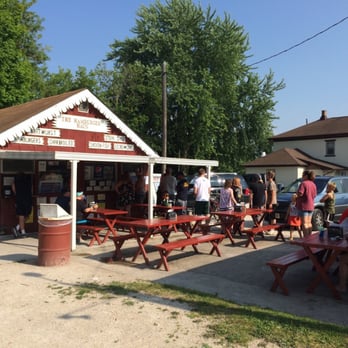 Hamburger Haus - The ordering and main seating. - Burgers Near Me - Campbellsport, Wisconsin