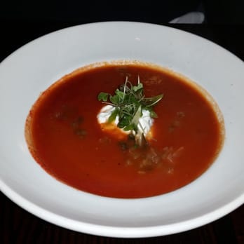 The Pullman - Tomato soup - New American Near Me - Glenwood Springs, Colorado