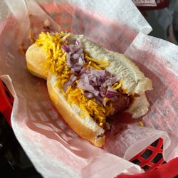 Franks and Sammies - Baby It's Cold Outside with onions
