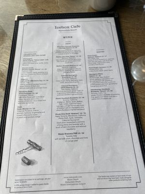 Menu photo 2 Icebox Cafe - Hallandale Beach Hallandale Beach, FL
