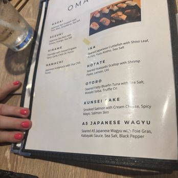 Bleu Bear Sushi - This is the current Omakase - Sushi Bars Near Me - Bedford, Texas