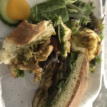 Olga's Naturally California Kitchen - Portobello Mushroom Chicken Burger - Wraps Near Me - Lancaster, California